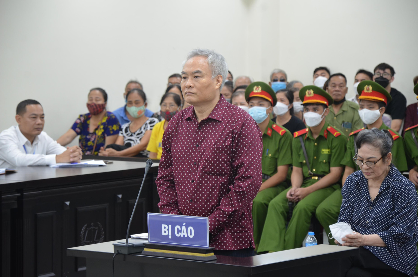 Bị cáo Trần Đức Trung.