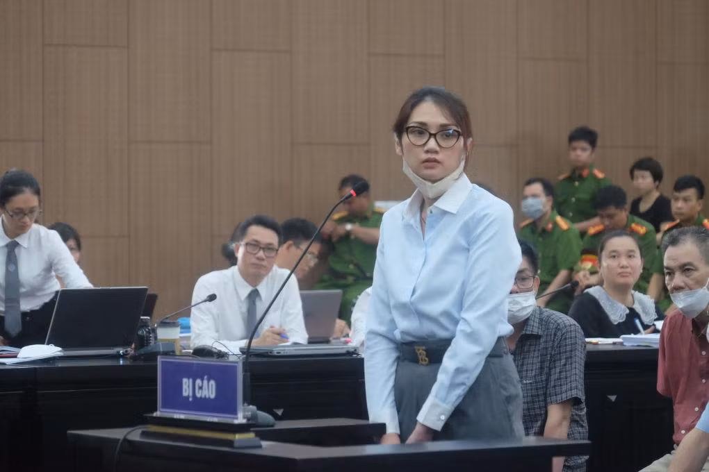 Bị cáo Nguyễn Thục Anh.