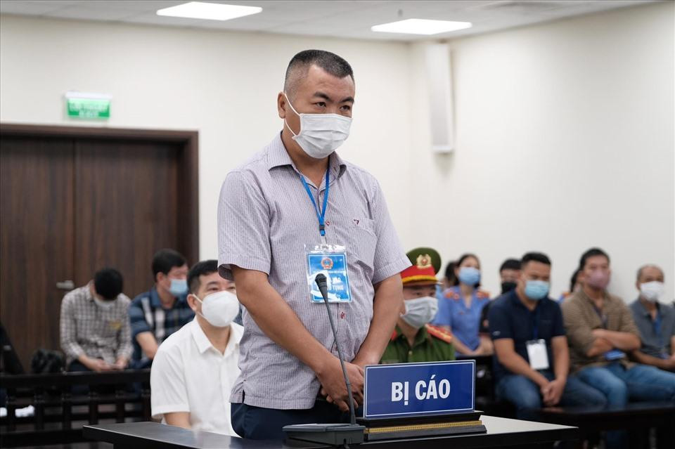 Bị cáo Lê Đình Trung. Bị cáo Lê Đình Trung.