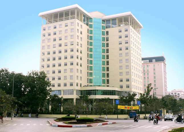 Trụ sở Hàn lâm Khoa học xã hội Việt Nam tại phố Liễu Giai.