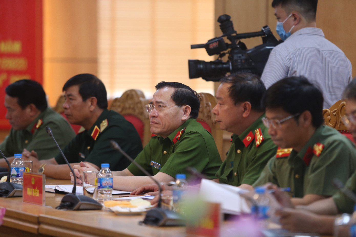 Các đại biểu tham gia buổi họp báo. Các đại biểu tham gia buổi họp báo.