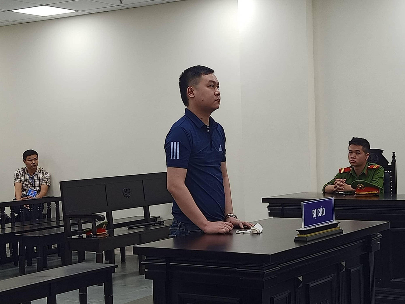 Bị cáo Lê Xuân Lương Bị cáo Lê Xuân Lương