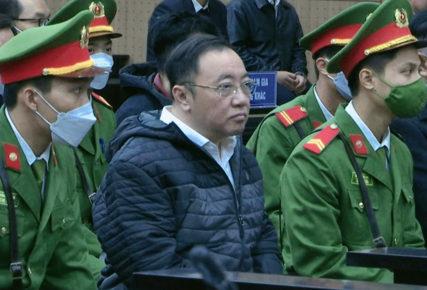 Bị cáo Phan Huy Anh Vũ. Bị cáo Phan Huy Anh Vũ.