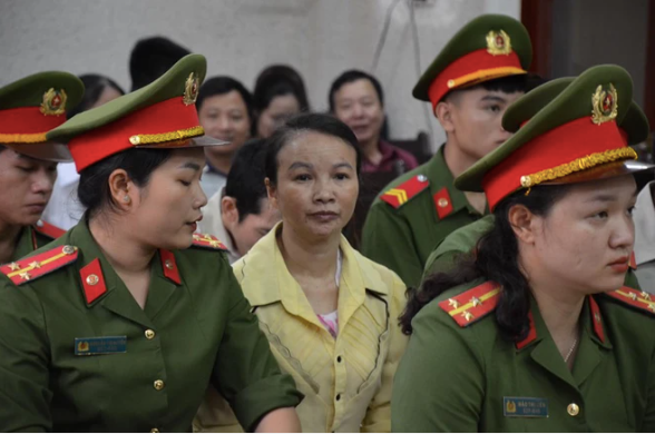 Bị cáo Trần Thị Hiền.