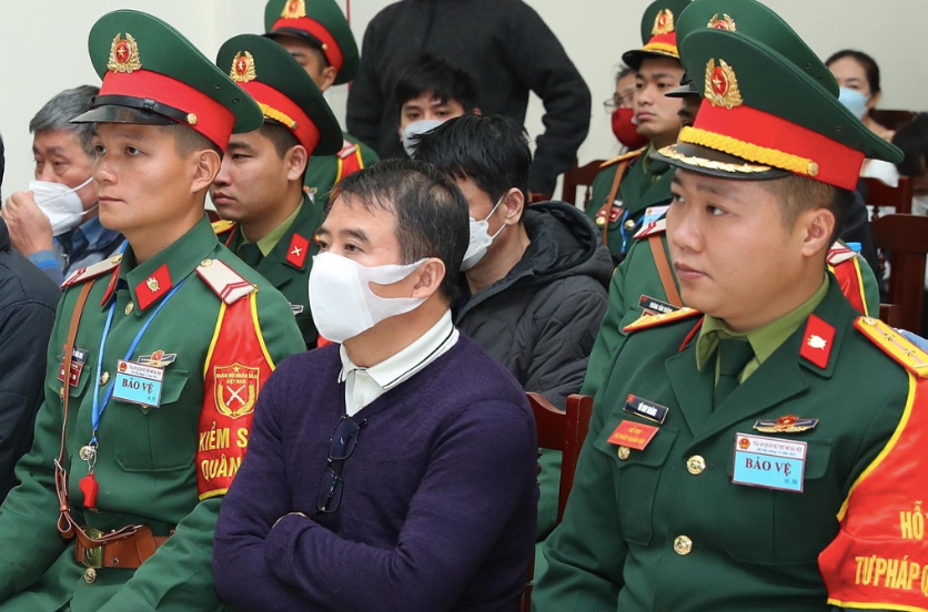 Bị cáo Nguyễn Thế Anh tại tòa. Ảnh: Tòa án. Bị cáo Nguyễn Thế Anh tại tòa. Ảnh: Tòa án.