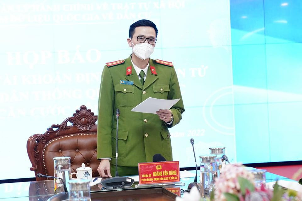 Đại diện C06 phát biểu tại họp báo.