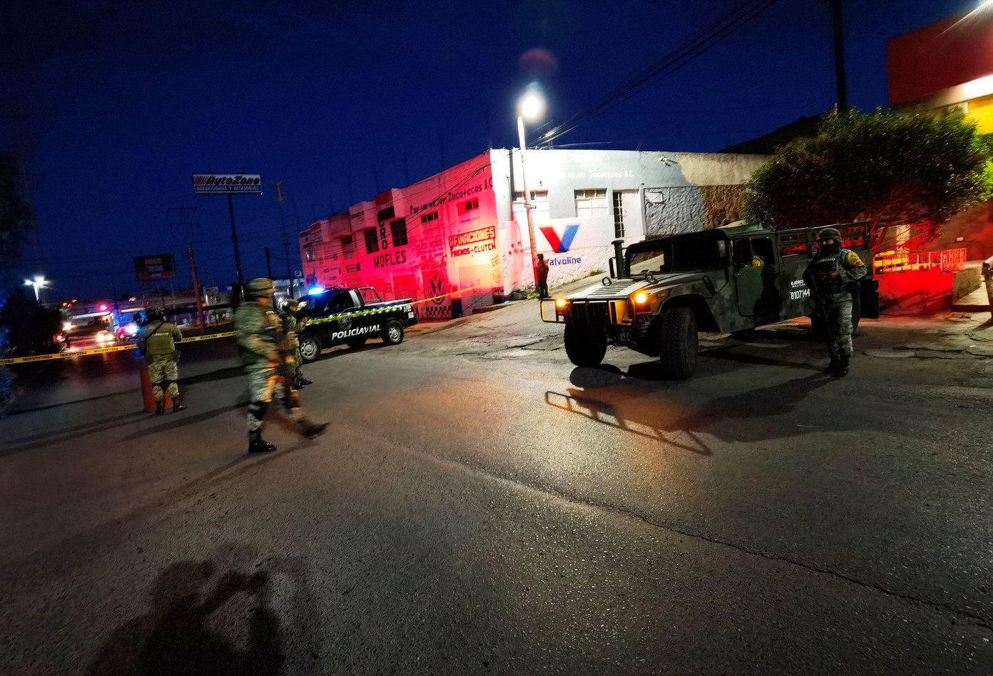 Thành phố Zacatecas hứng chịu bạo lực dữ dội trong những tháng gần đây. Ảnh: Reuters