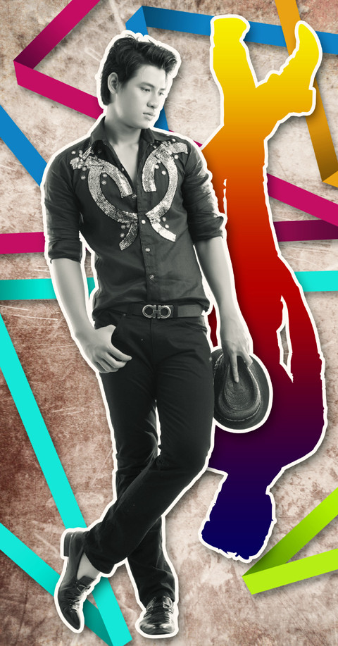 Anh sở hữu chiều cao ấn tượng cùng vẻ nam tính, lịch lãm