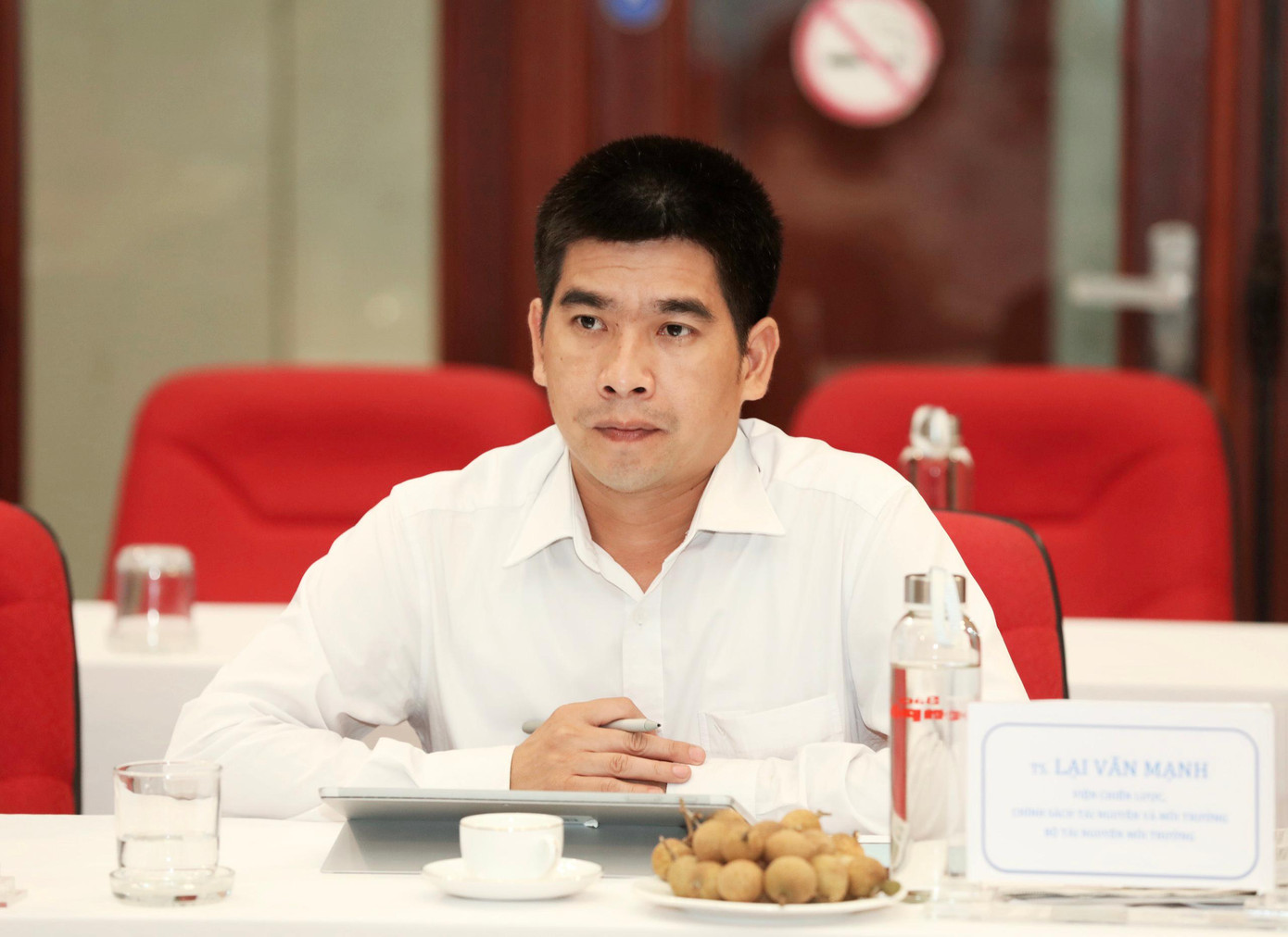 TS Lại Văn Mạnh - Viện Chiến lược, Chính sách tài nguyên và môi trường, Bộ Tài nguyên và Môi trường - Ảnh: Như Ý TS Lại Văn Mạnh - Viện Chiến lược, Chính sách tài nguyên và môi trường, Bộ Tài nguyên và Môi trường - Ảnh: Như Ý