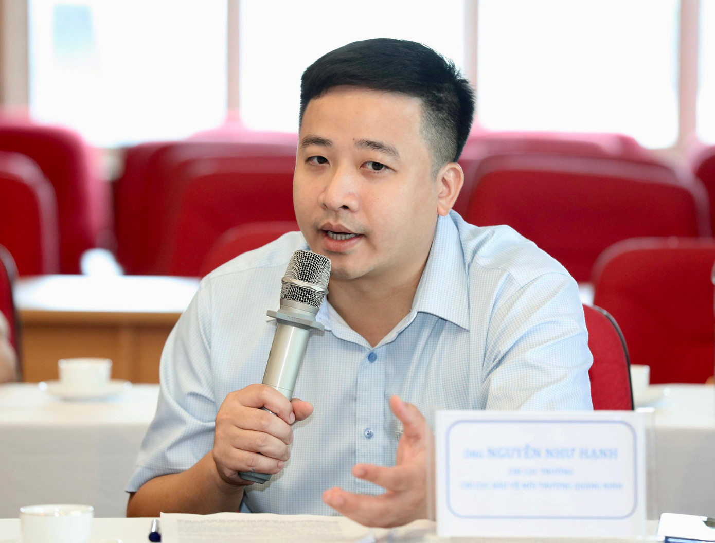 Ông Nguyễn Như Hạnh, Chi cục trưởng Chi cục Bảo vệ Môi trường tỉnh Quảng Ninh Ông Nguyễn Như Hạnh, Chi cục trưởng Chi cục Bảo vệ Môi trường tỉnh Quảng Ninh