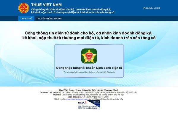 Cổng thông tin vừa tạo điều kiện cho người nộp thuế thuận tiện vừa góp phần khuyến khích thương mại điện tử phát triển.