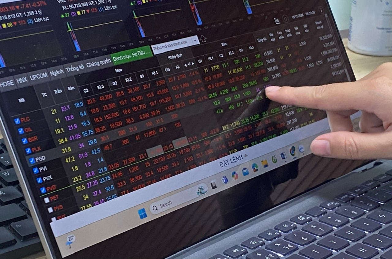 Nhiều cổ phếu ngành bất động sản, du lịch, công nghệ thông tin đã được dòng tiền bắt đáy. Nhiều cổ phếu ngành bất động sản, du lịch, công nghệ thông tin đã được dòng tiền bắt đáy.