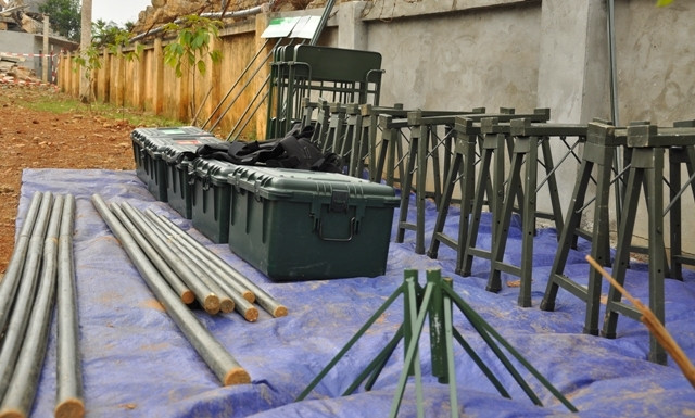 Trang thiết bị của đội quân y 