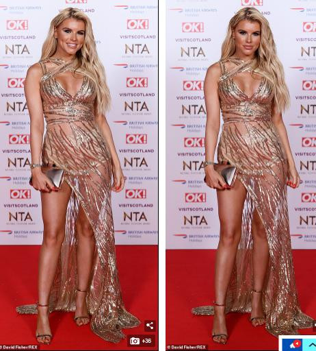 Loạt sao nữ 'khoe thân' trên thảm đỏ Lễ trao giải truyền hình Anh quốc ảnh 5