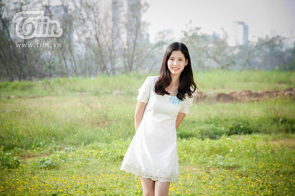 Hiện tại, Ngọc Diệp đang theo học trường ĐH Ngoại ngữ