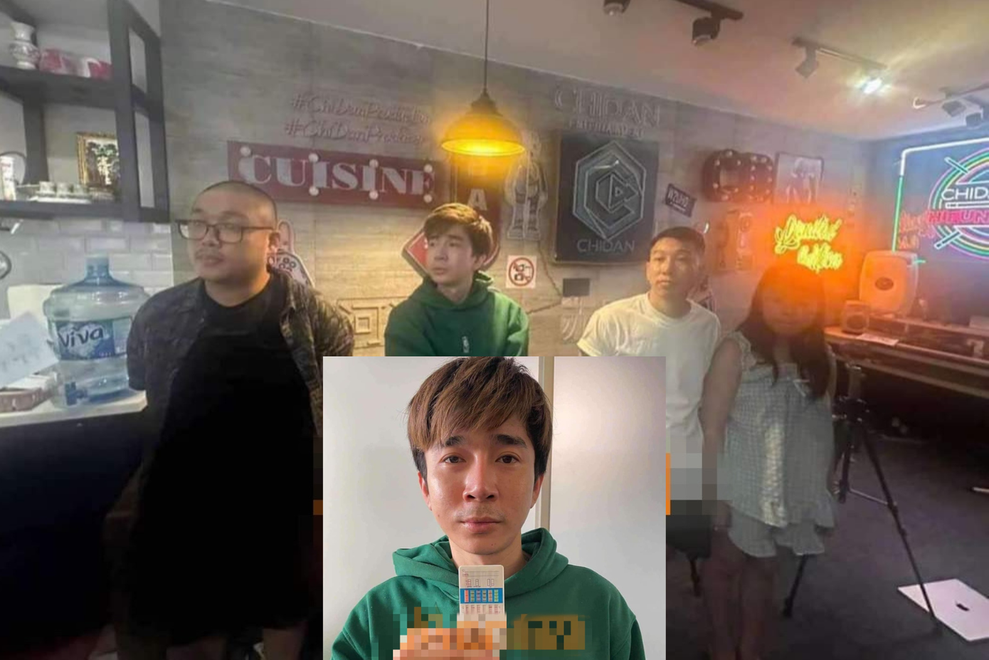 Hình ảnh lan truyền trên mạng xã hội được mọi người cho là ca sĩ Chi Dân - Nguồn: ManTV. Hình ảnh lan truyền trên mạng xã hội được mọi người cho là ca sĩ Chi Dân - Nguồn: ManTV.