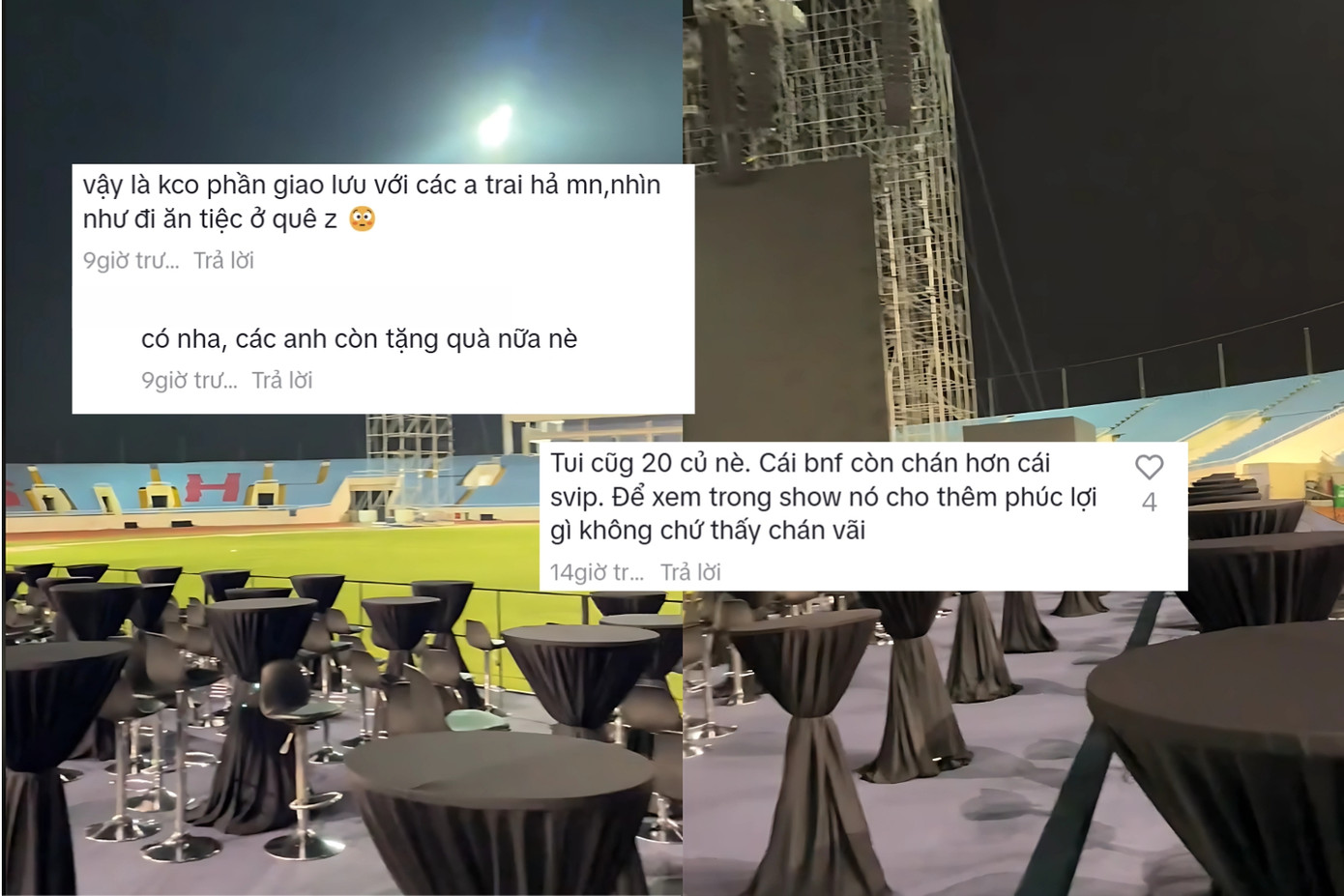 Có khán giả cho rằng "nhìn như ăn tiệc ở quê". Có khán giả cho rằng "nhìn như ăn tiệc ở quê".