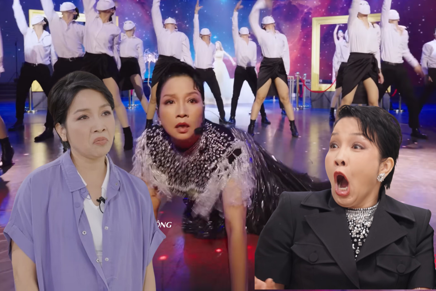 Loạt meme để đời của Mỹ Linh khiến khán giả chú ý tính cách đáng yêu của nữ diva. Loạt meme để đời của Mỹ Linh khiến khán giả chú ý tính cách đáng yêu của nữ diva.