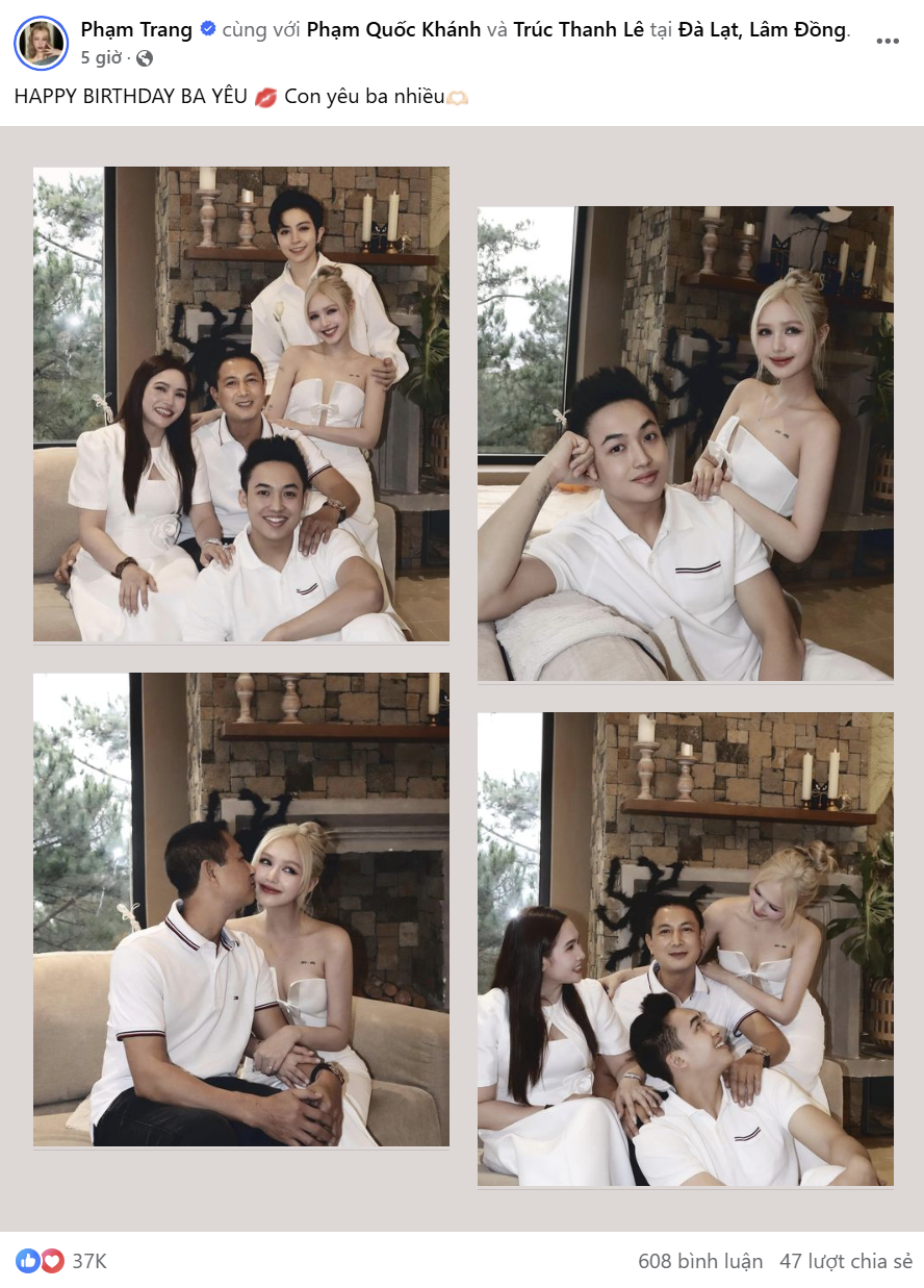 Chính chủ Gil Lê cũng được gắn thẻ trong tấm ảnh "gia đình" của Xoài Non khiến fan thích thú. Chính chủ Gil Lê cũng được gắn thẻ trong tấm ảnh "gia đình" của Xoài Non khiến fan thích thú.