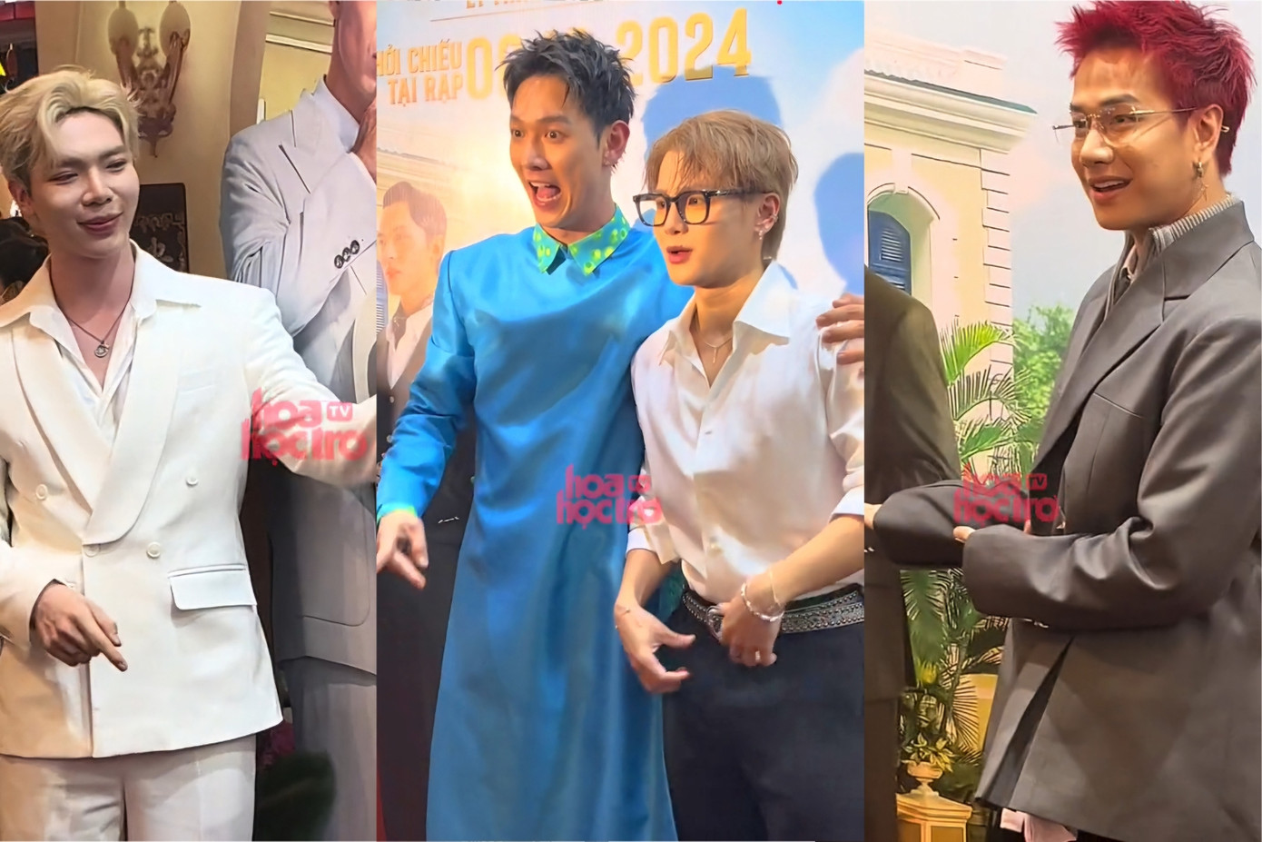 Erik cũng đến chung vui cùng Song Luân dù trước đó bận lịch trình tại Quận 2. Erik cũng đến chung vui cùng Song Luân dù trước đó bận lịch trình tại Quận 2.