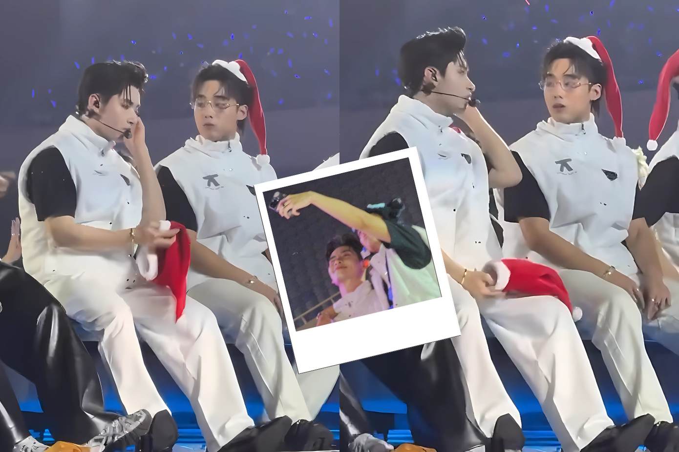 Khoảnh khắc tương tác dễ thương của Cá - Gấu khiến fan rung rinh.