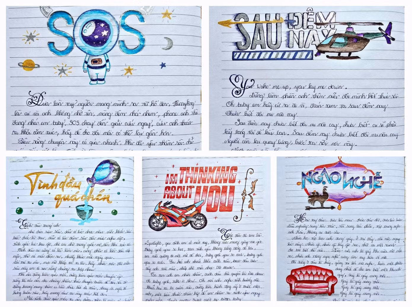 Với mỗi bài hát và từng chủ đề trang trí, nhiều người xem đây như một "sân chơi nghệ thuật" để thể hiện cá tính bản thân. Với mỗi bài hát và từng chủ đề trang trí, nhiều người xem đây như một "sân chơi nghệ thuật" để thể hiện cá tính bản thân.