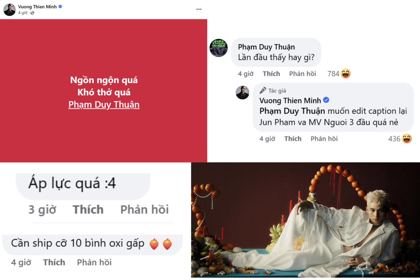 Nhiều Carrot (tên FC của Jun Phạm) cũng cảm thấy &quot;áp lực&quot;, không thể tập trung thưởng thức âm nhạc vì hình ảnh hút mắt của Jun Phạm.