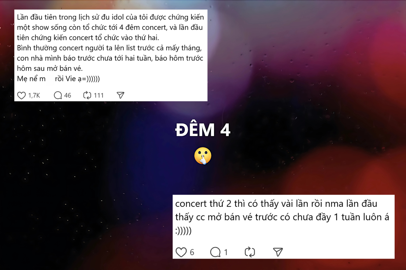 Concert Anh Trai "Say Hi" D-4 diễn ra ngày 9/12 khiến các fan không tin vào sự thật. Concert Anh Trai "Say Hi" D-4 diễn ra ngày 9/12 khiến các fan không tin vào sự thật.