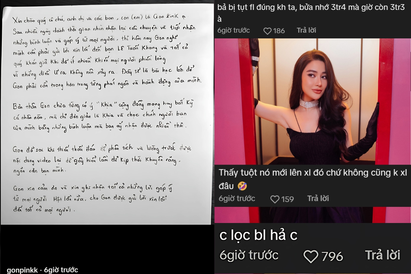 Gon Pink (tên thật là Nguyễn Nghi Văn), được biết đến với những video đời thường tạo tiếng cười cho người xem.