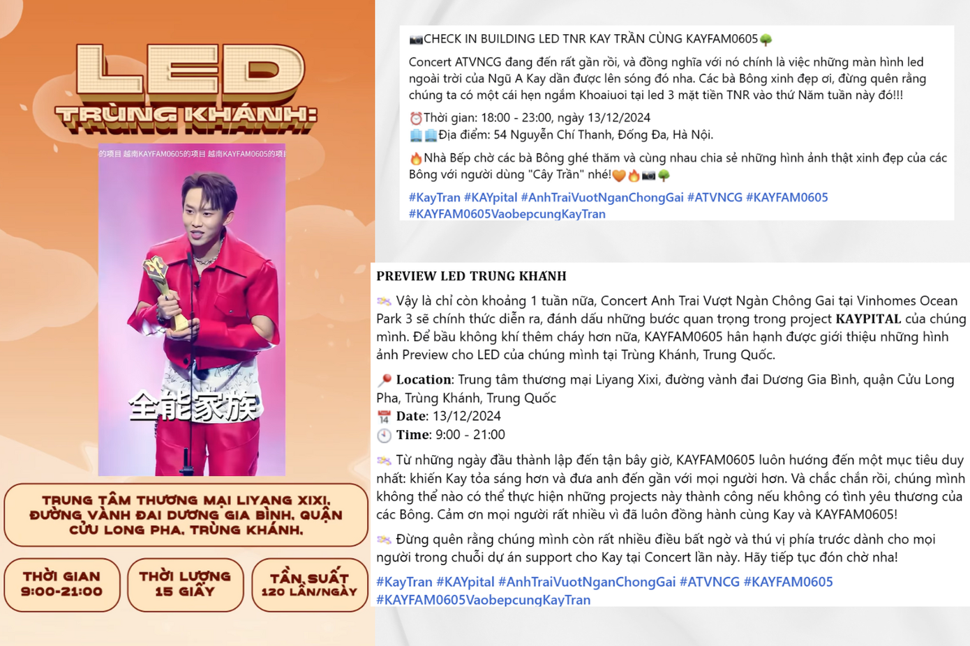 Người hâm mộ Kay Trần còn mang hình ảnh anh tài này "xuất khẩu" sang Trùng Khánh, Trung Quốc. - Nguồn: KAYFAM0605 - Vào Bếp cùng Kay Trần. Người hâm mộ Kay Trần còn mang hình ảnh anh tài này "xuất khẩu" sang Trùng Khánh, Trung Quốc. - Nguồn: KAYFAM0605 - Vào Bếp cùng Kay Trần.