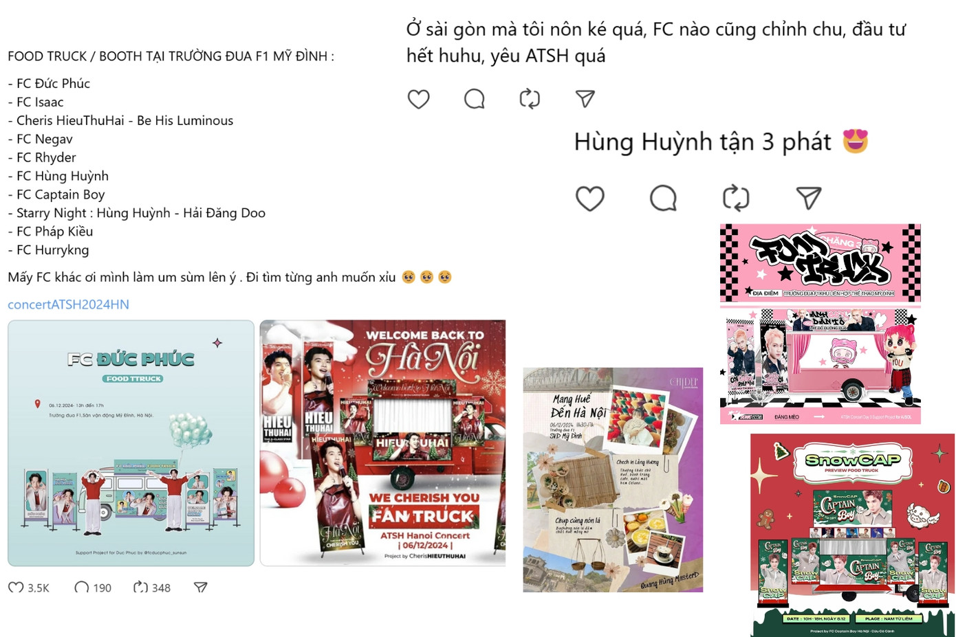 Loạt dự án đồng hành cùng dàn "anh trai" cho hai đêm concert sắp tới tại Hà Nội. Loạt dự án đồng hành cùng dàn "anh trai" cho hai đêm concert sắp tới tại Hà Nội.