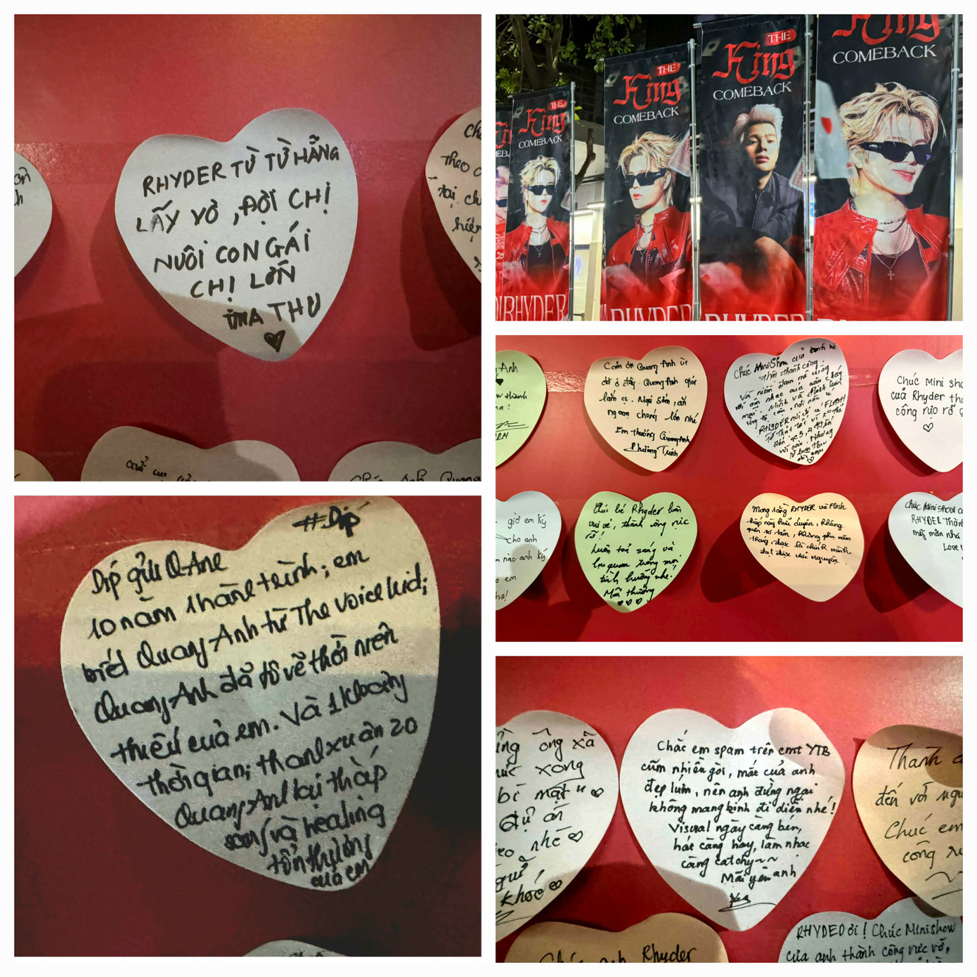 Những tình cảm mà fan dành cho RHYDER, có những fan &quot;nhí&quot; giờ đã trưởng thành.