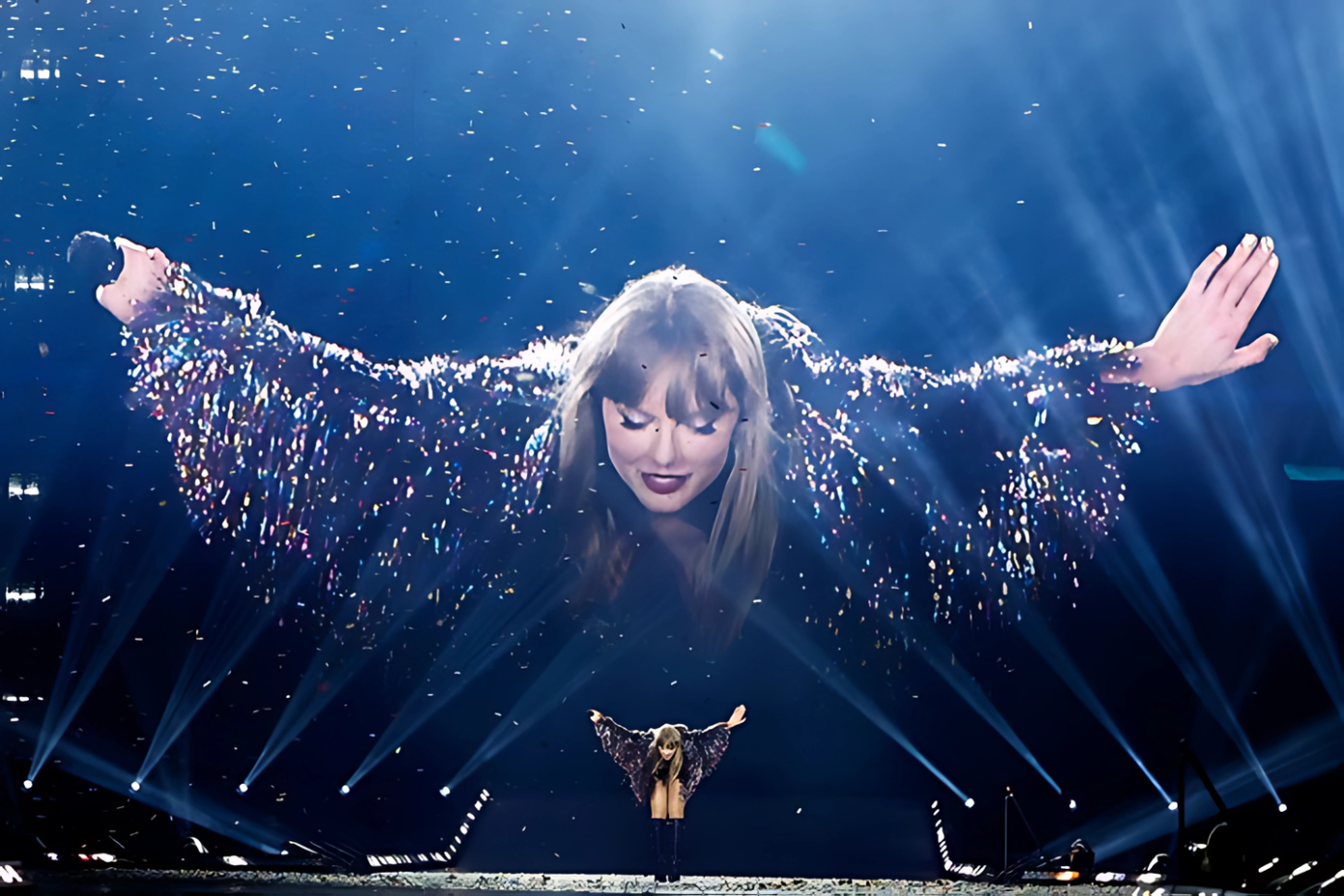 The Eras Tour của Taylor Swift khép lại sau gần hai năm với 149 buổi biểu diễn tại 50 thành phố trên toàn thế giới, đánh dấu một cột mốc lịch sử trong ngành công nghiệp âm nhạc. The Eras Tour của Taylor Swift khép lại sau gần hai năm với 149 buổi biểu diễn tại 50 thành phố trên toàn thế giới, đánh dấu một cột mốc lịch sử trong ngành công nghiệp âm nhạc.