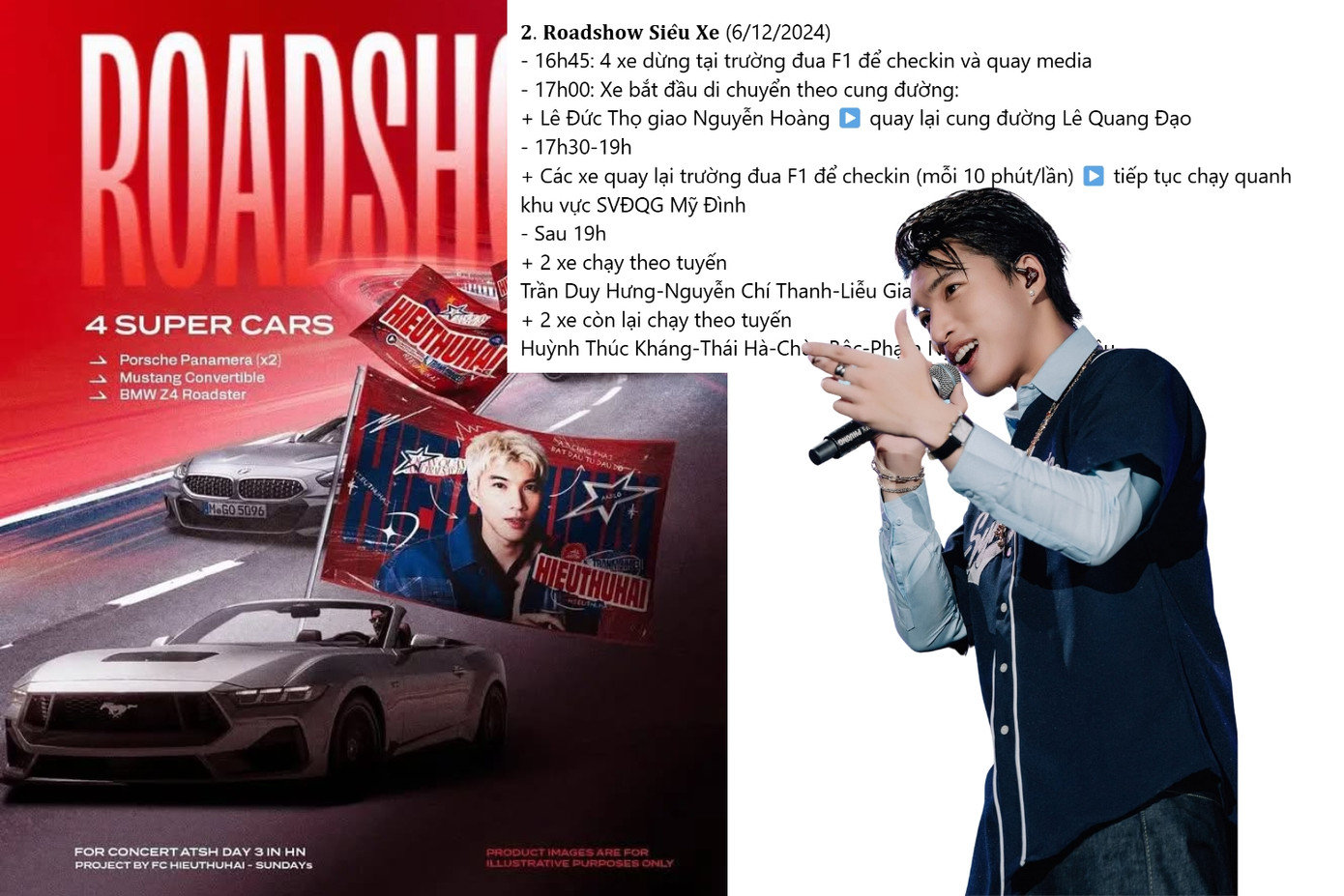 Các SUNDAYS đang chờ thời gian những chiếc siêu xe của FC HIEUTHUHAI lăn bánh. Các SUNDAYS đang chờ thời gian những chiếc siêu xe của FC HIEUTHUHAI lăn bánh.