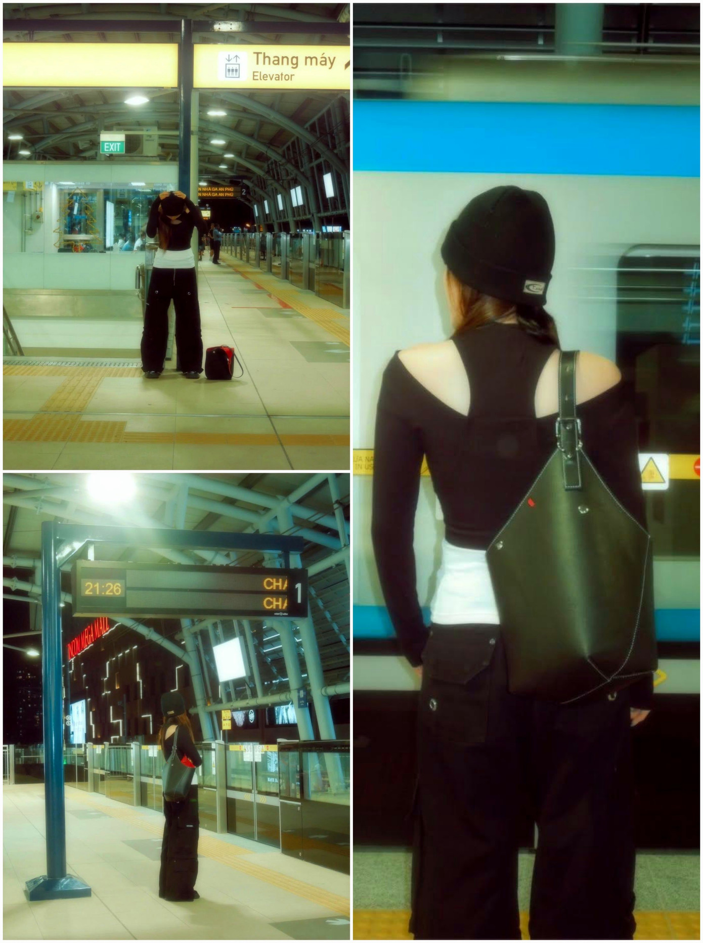 "Mấy bà check-in tàu Metro chưa? Trời ơi chụp lên nó đẹp". - Ảnh: Babyfei.yin. "Mấy bà check-in tàu Metro chưa? Trời ơi chụp lên nó đẹp". - Ảnh: Babyfei.yin.