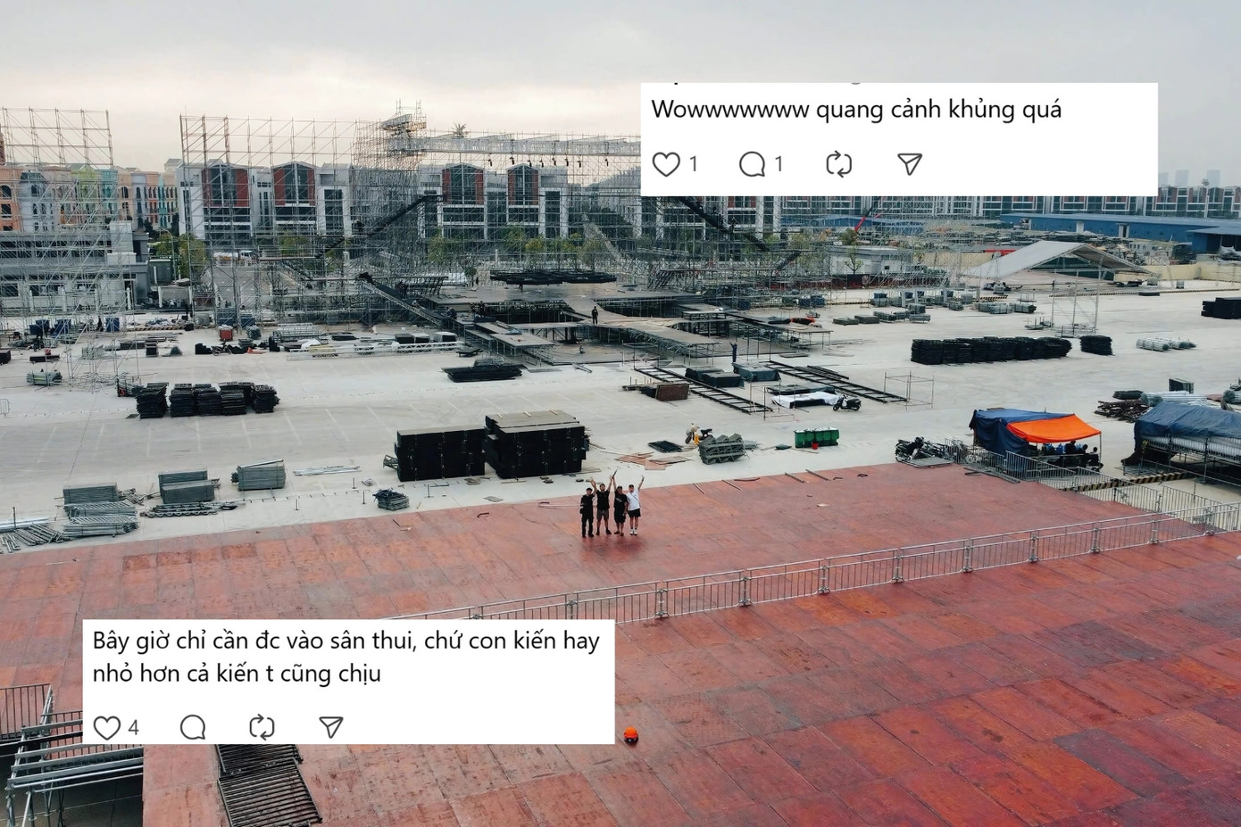 Gai Con cảm thấy tự hào vì những nỗ lực của Gai Mẹ cho một sân khấu "khủng". - Ảnh: vcch1008. Gai Con cảm thấy tự hào vì những nỗ lực của Gai Mẹ cho một sân khấu "khủng". - Ảnh: vcch1008.