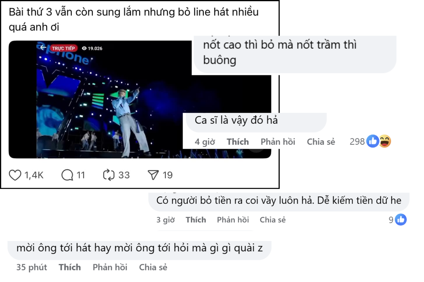 Nhiều ý kiến trái chiều xoay quanh phần trình diễn của Dương Domic trong buổi diễn vừa qua.