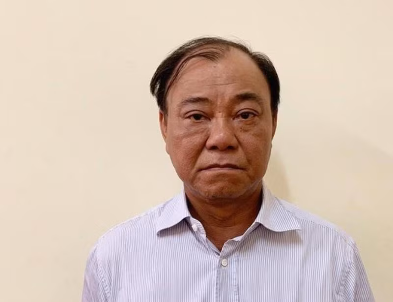 Bị can Lê Tấn Hùng.