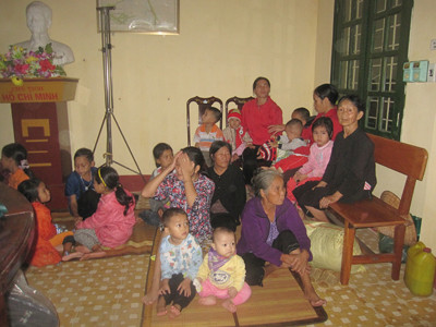  Người dân di dời tại huyện Kỳ Anh