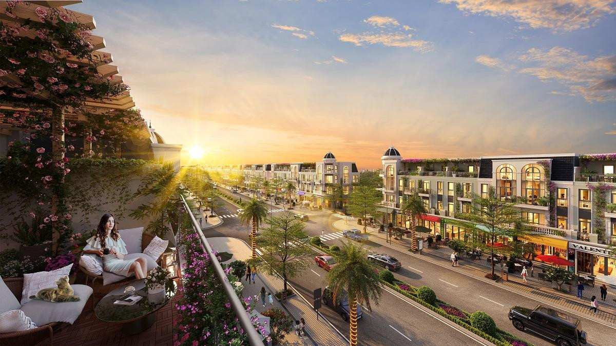 Trên những ban công rộng với cách bài trí nghệ thuật tại phố Tây, du khách có thể tận hưởng không gian nghỉ ngơi vô cùng khác biệt, lần đầu tiên xuất hiện tại Long An.