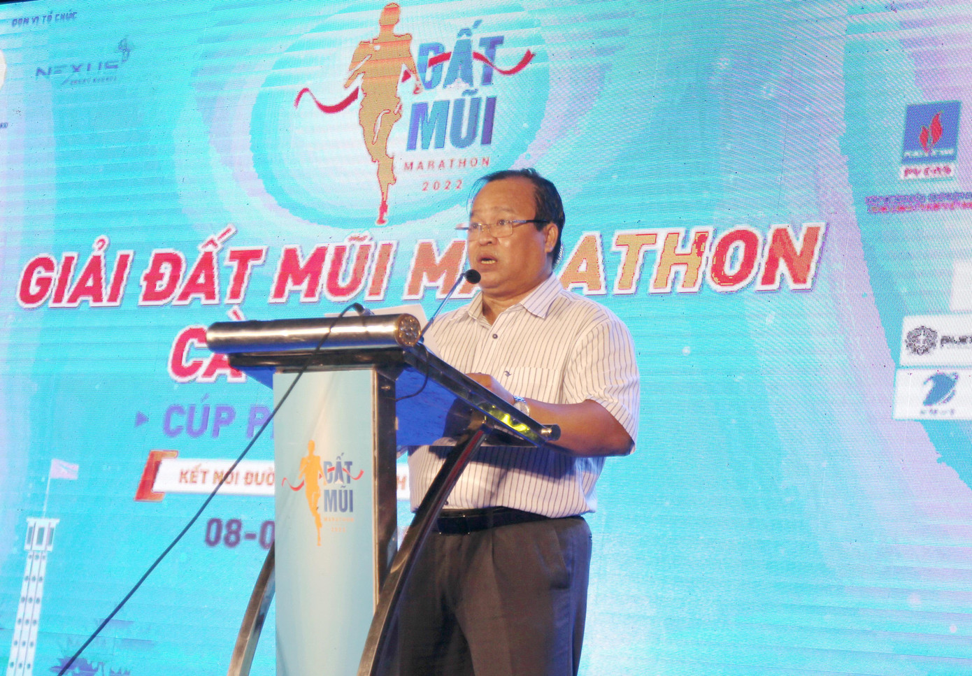 Phó Chủ tịch UBND tỉnh Cà Mau Nguyễn Minh Luân phát biểu tại lễ khai mạc.