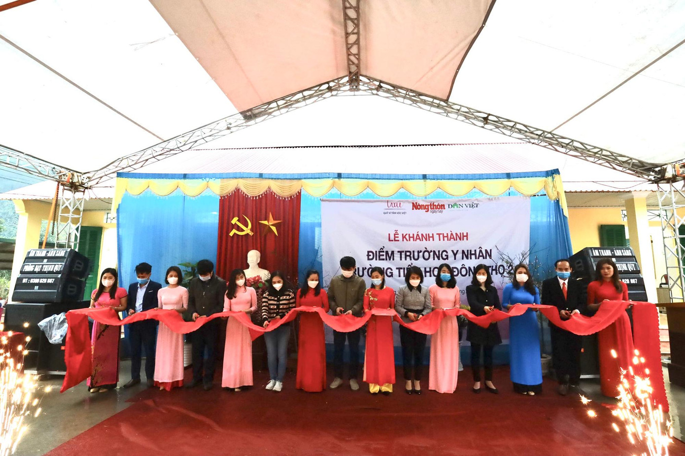 Khánh thành điểm trường Y Nhân, huyện Sơn Dương, tỉnh Tuyên Quang -Một trong các điểm trường được xây dựng năm 2022 của ba đơn vị Khánh thành điểm trường Y Nhân, huyện Sơn Dương, tỉnh Tuyên Quang -Một trong các điểm trường được xây dựng năm 2022 của ba đơn vị