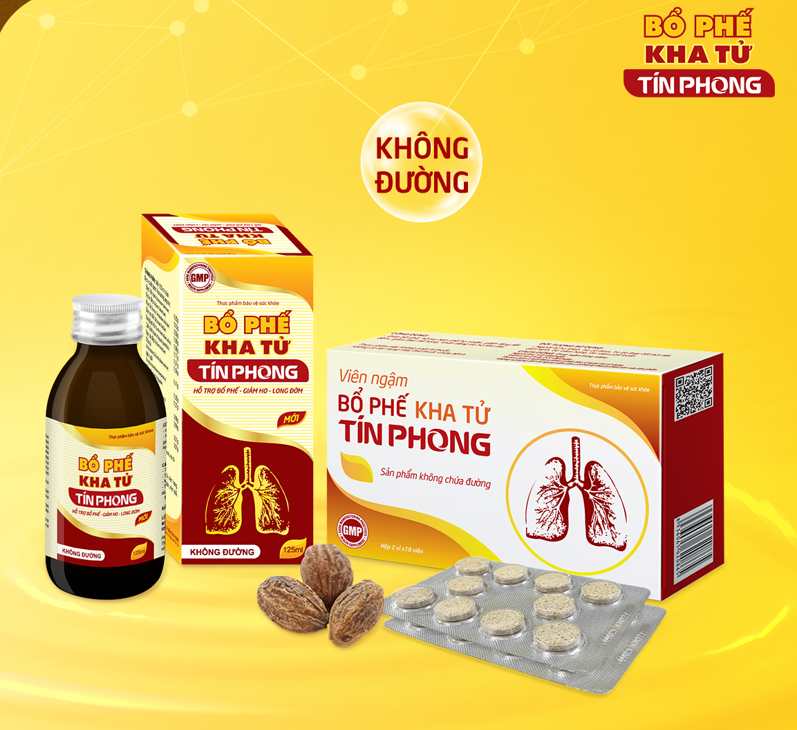 Bổ phế Kha Tử Tín Phong giúp giảm ho do thay đổi thời tiết Bổ phế Kha Tử Tín Phong giúp giảm ho do thay đổi thời tiết