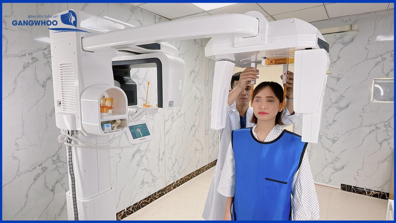 X-Quang AI điện toán công nghệ chụp chiếu 3D hiện đại đang được áp dụng tại Gangwhoo