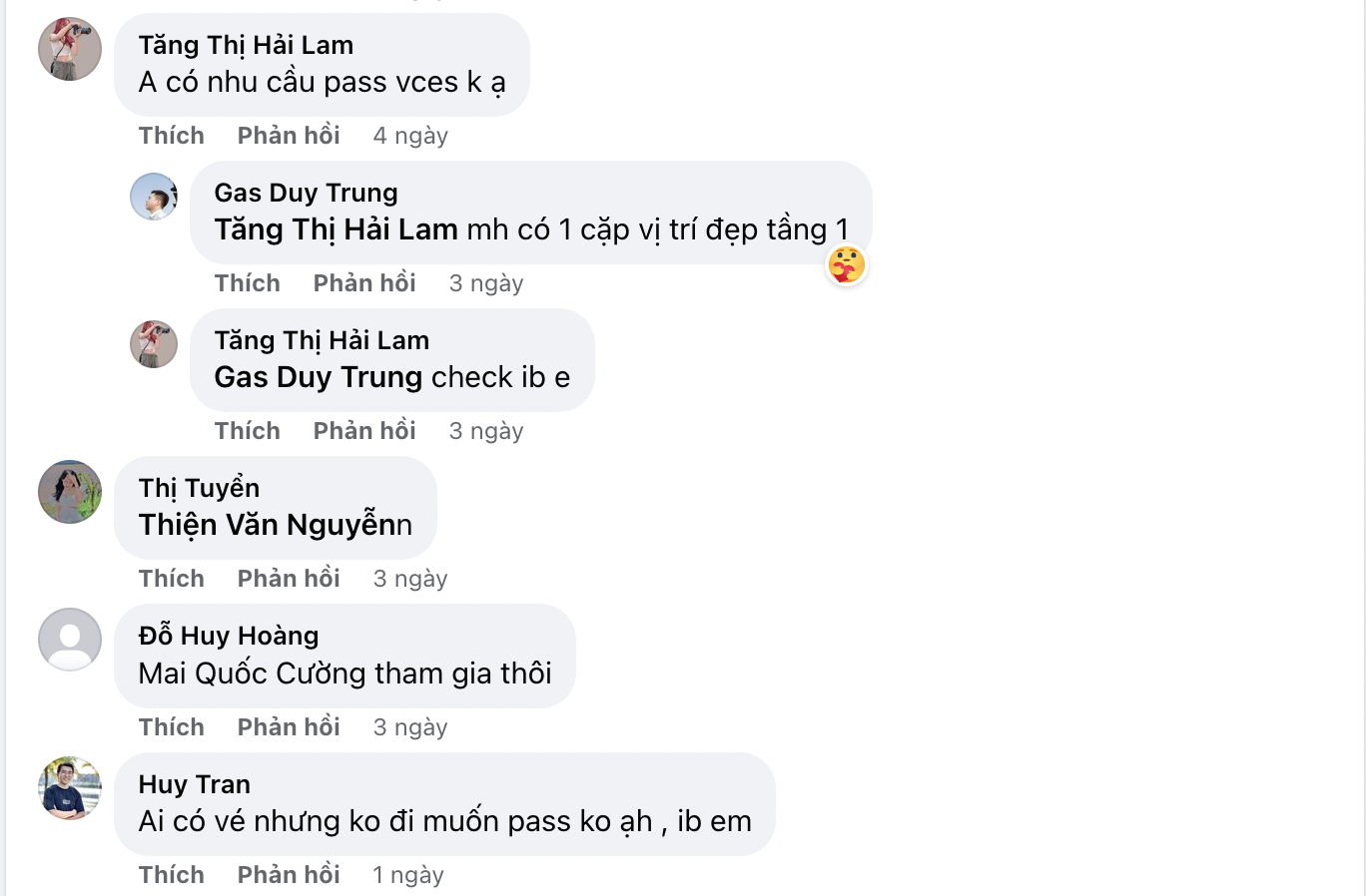 Không ít người dùng tới sát ngày diễn ra Đại nhạc hội VinFast vẫn đang kiếm tấm vé may mắn.