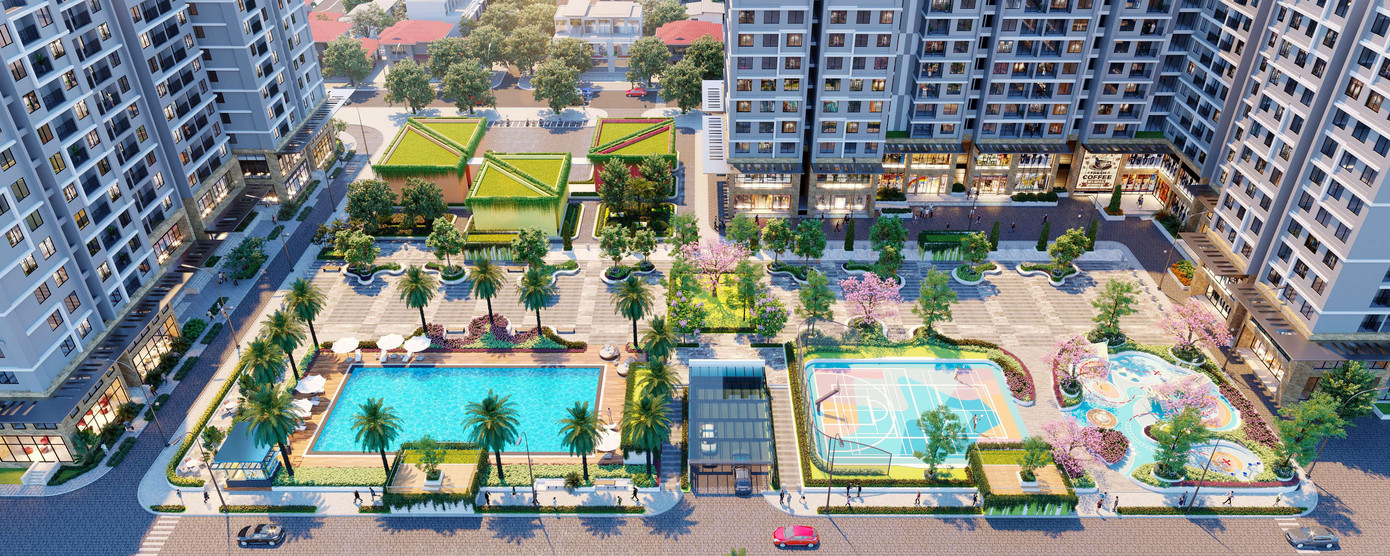 Hanoi Melody Residences sở hữu hệ tiện ích nội khu đa dạng