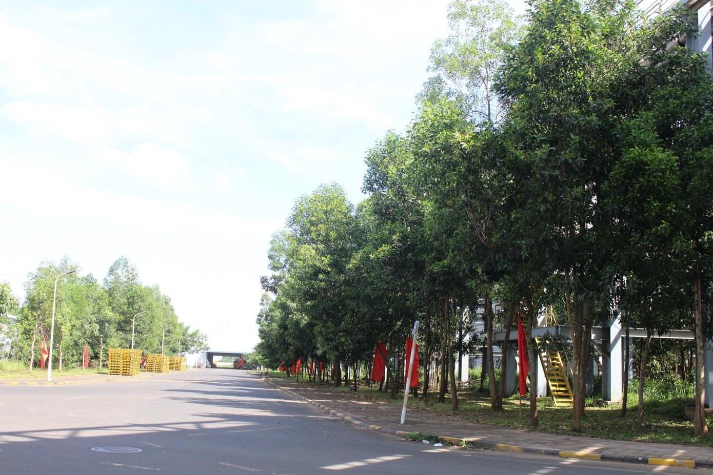 Đảm bảo cảnh quan môi trường luôn được xem là nhiệm vụ hàng đầu song hành cùng sản xuất.