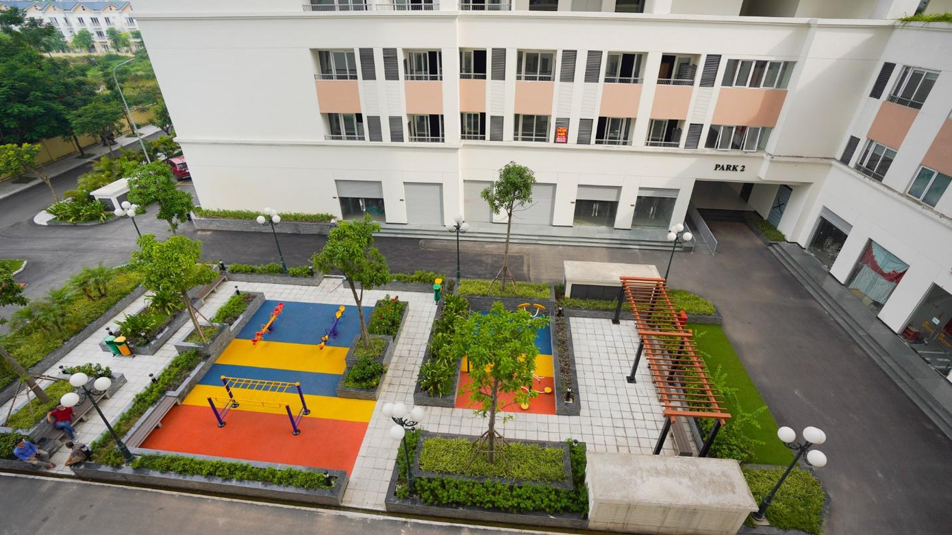 Sân chơi trẻ em đã hoàn thiện tại Eurowindow River Park