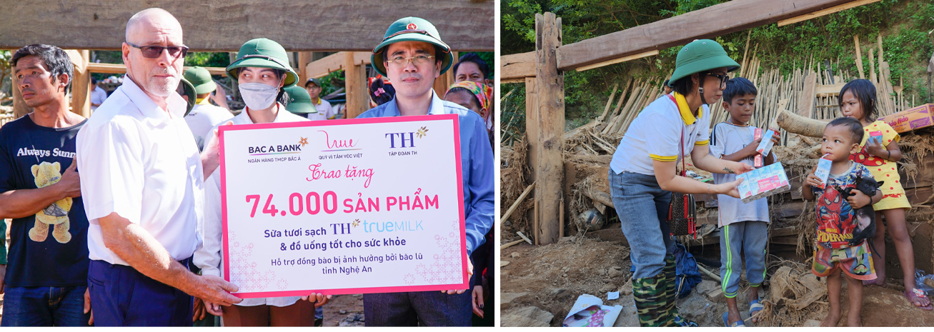 Triển khai hỗ trợ khẩn cấp tới người dân bị ảnh hưởng bởi lũ quét sau bão NORU tại huyện biên giới Kỳ Sơn, Nghệ An vào tháng 10 vừa qua Triển khai hỗ trợ khẩn cấp tới người dân bị ảnh hưởng bởi lũ quét sau bão NORU tại huyện biên giới Kỳ Sơn, Nghệ An vào tháng 10 vừa qua