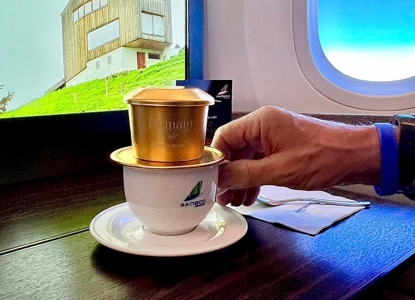 Cà phê trên mây của Bamboo Airways